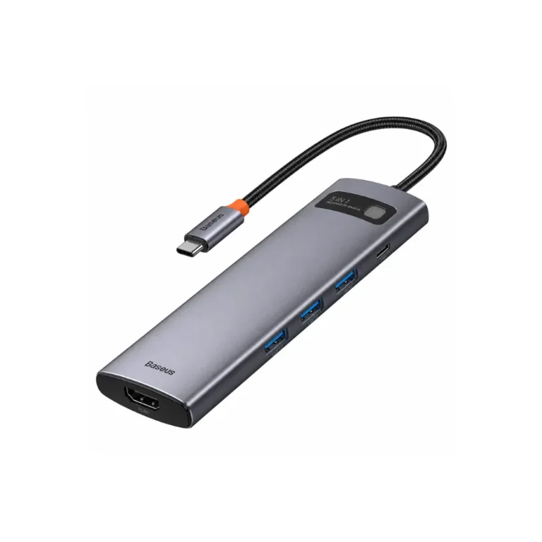 Buy Baseus 5-Port Type-C Hub Pakistan with 4K HDMI and USB 3.0