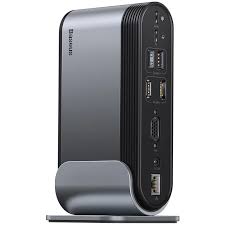 Baseus UnionJoy 14-Port Type-C HUB – Three-Screen Multifunctional Adapter