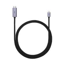 Baseus High Definition Series Type-C to HDMI 4K Adapter Cable – Graphene Build – 1m Black