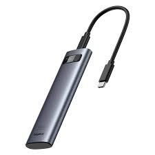Baseus FlyJoy Series SSD Enclosure(M.2 NVMe and SATA) Space Grey B00760600811-01
