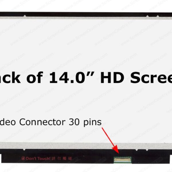 Dell Vostro 3400 3445 3446 3459 3460 3468 14.0" LED Glossy 30-Pin Slim Laptop Screen 1366 X 768 HD