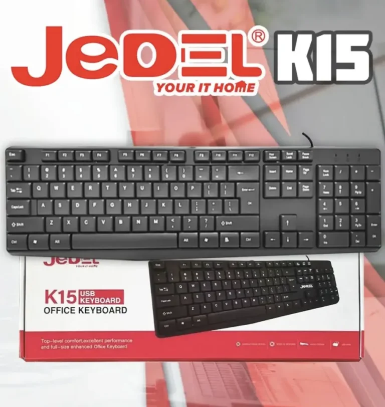 JEDEL K15 USB Wired Office Keyboard