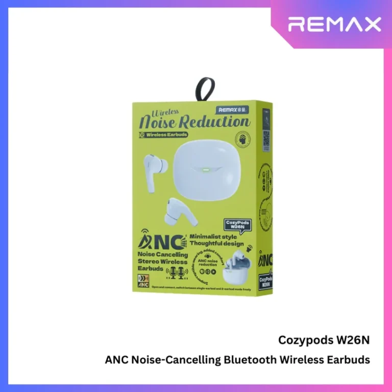 REMAX CozyPods W26N ANC Noise Cancelling Stereo Wireless Earbuds