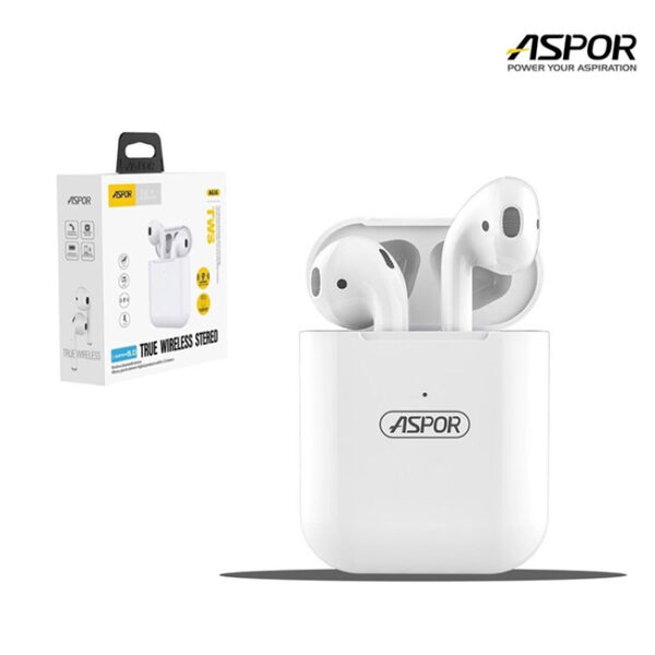 ASPOR A616 AirPods: Immerse in HIFI Sound with 5.0 BT and Wireless Charging