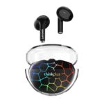 Lenovo LP80 Pro TWS Bluetooth Headphones – RGB, Low Latency, Wireless (Black)
