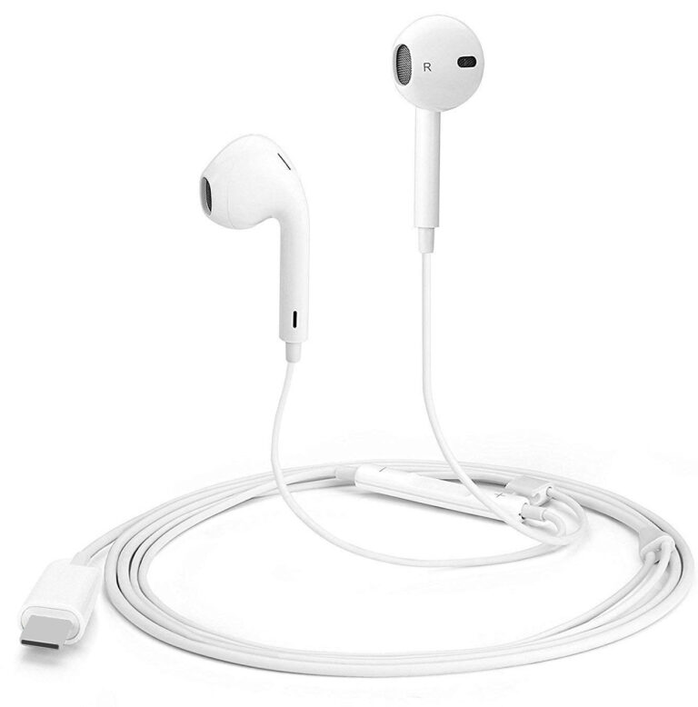 iPhone 16 15 Pro Max Headphones USB C Headphone For iPhone 16 Pro Max 16 Pro 15 15 Pro 15 Plus Type C Earphones In-Ear Wired