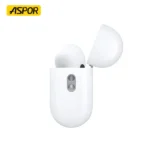 ASPOR A620 ANC AirBuds Pro 2 – Full-Function, Wireless Charging, 30Hrs Playtime, Bluetooth 5.4