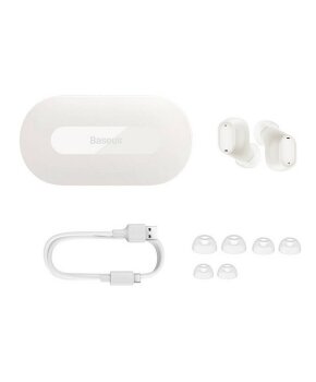 OS-Baseus Bowie EZ10 True Wireless Earphones White