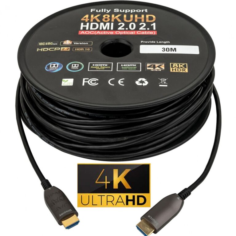 30m Fiber HDMI Cable 2.1 8K 4K