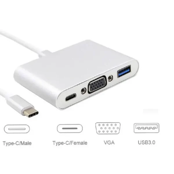 USB3.1 Type C VGA OTG Adapter