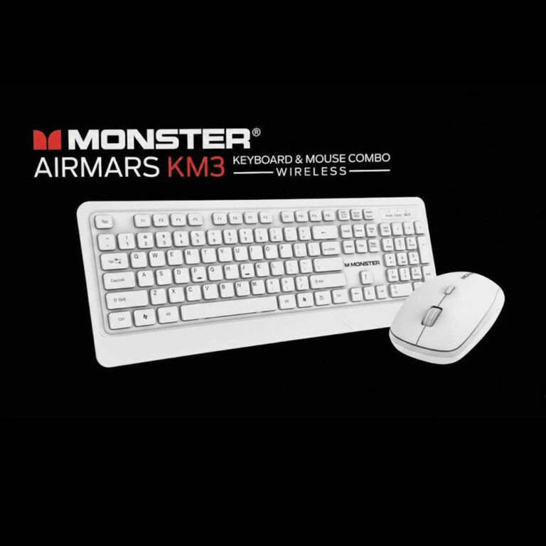 MONSTER AIRMARS KM3 Wireless Combo: Ultimate Freedom and Comfort