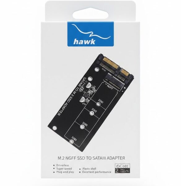 M2 to SATA Adapter 6Gbps NGFF