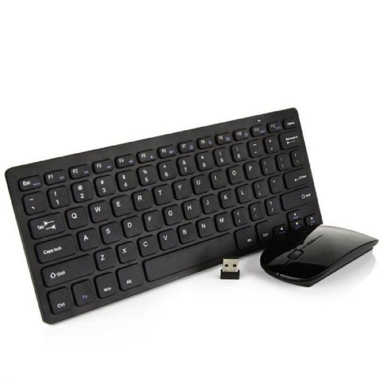 Jedel WS6100 Ultra Slim Wireless Keyboard Mouse Set