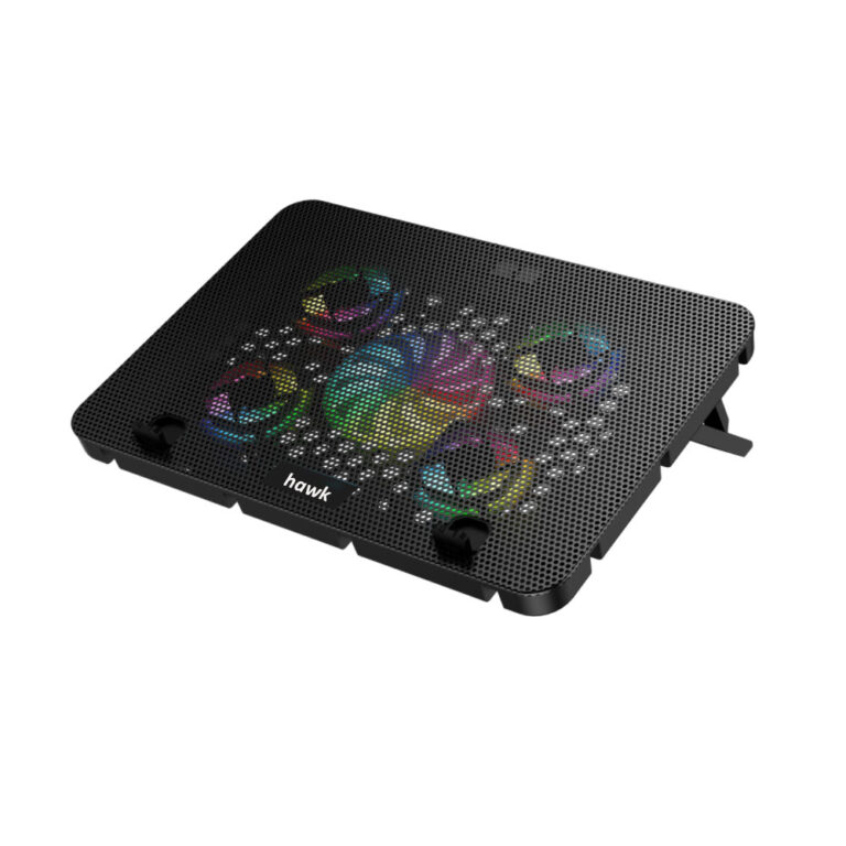 HAWK 069 5Fan Laptop Cooling Pad Black