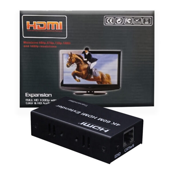 HDMI Range Extender 60m Single LAN