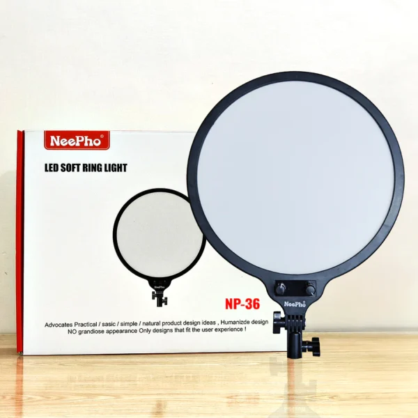 Neepho NP-36 Ring Light Soft LEDs