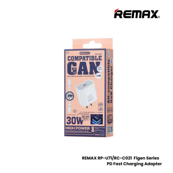 Remax RP-U71 30W GaN Charger Set