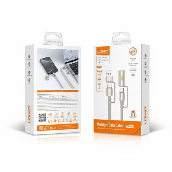 LDNIO LC18 4in1 Cable 100W Fast33