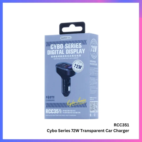 REMAX RCC351 72W PD QC Transparent Ch