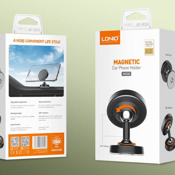 LDNIO MG08 Magnetic Phone Holder8