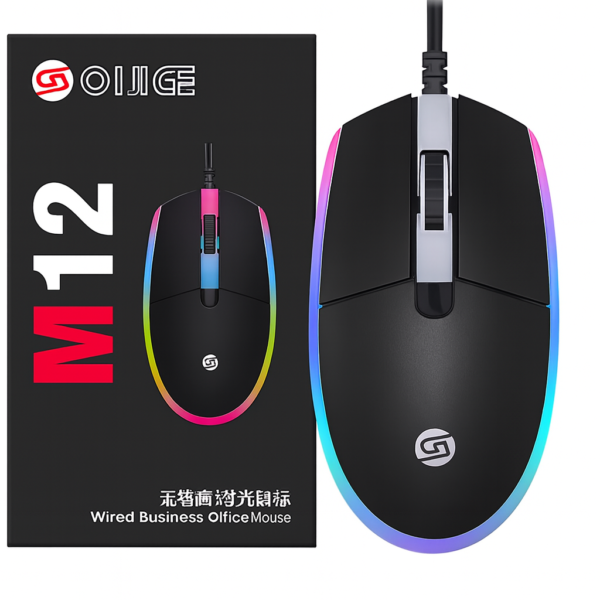 OIJIGE M12 RGB Gaming Mouse2026