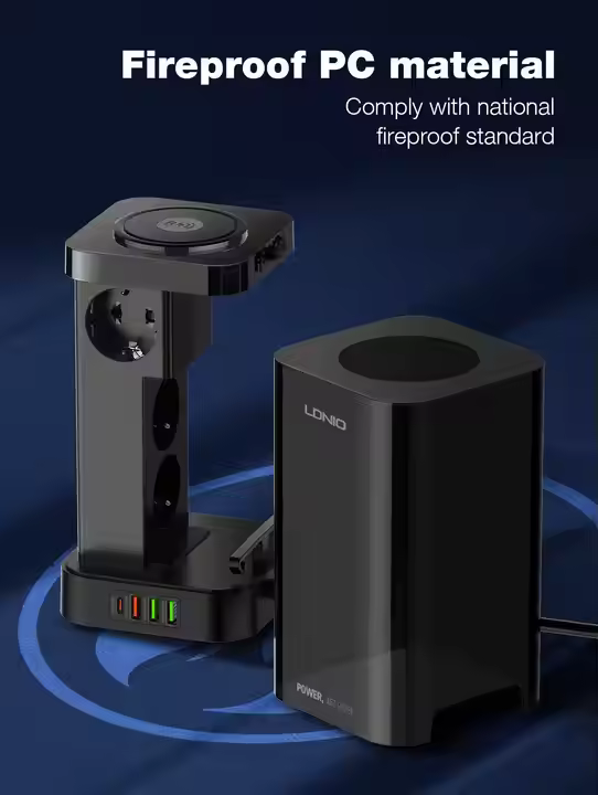 LDNIO SEW4485 2500W Tower Socket 15W