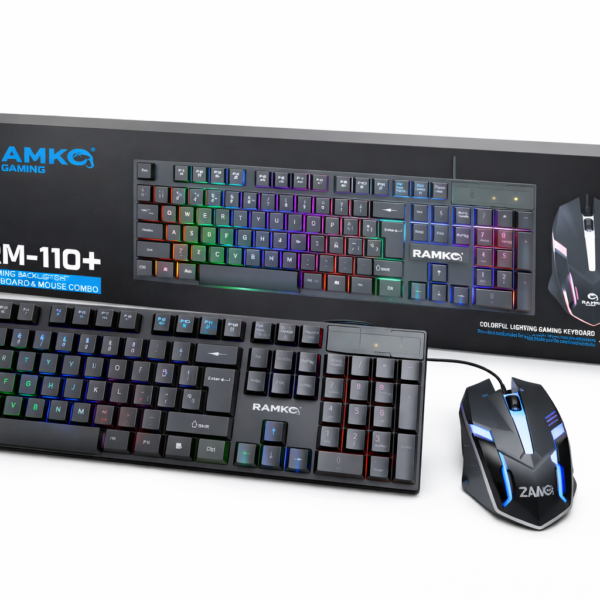 RAMKO RM110+ RGB Keyboard Mouse