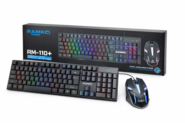 RAMKO RM110+ RGB Keyboard Mouse