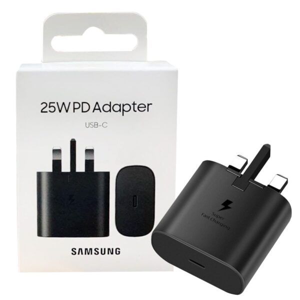 Samsung 25W USB C PD Charger UK Plug