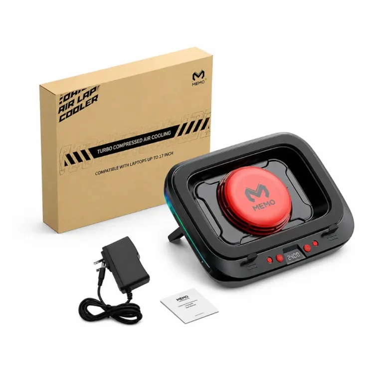 Memo FL08 2400RPM RGB Laptop Cooler