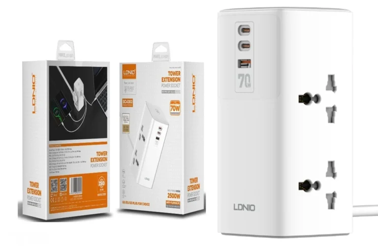 LDNIO SC4383 70W Tower Charger 2500W