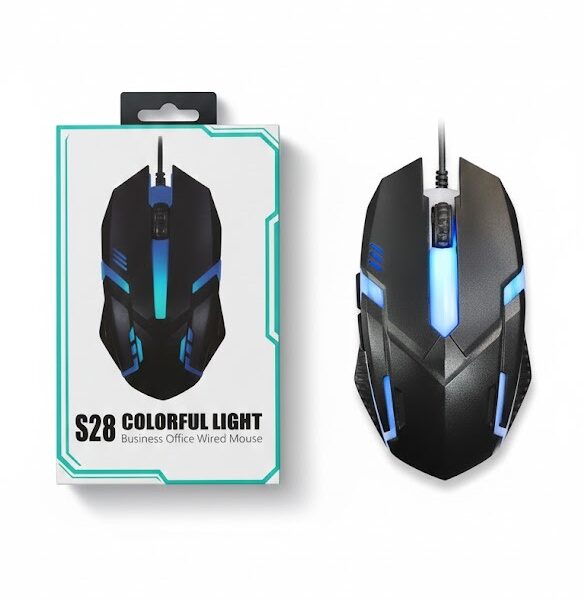 S28 RGB Gaming Wired Mouse 2026