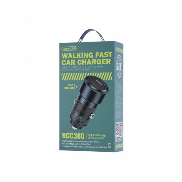 REMAX RCC360 75W PD QC Car Charger