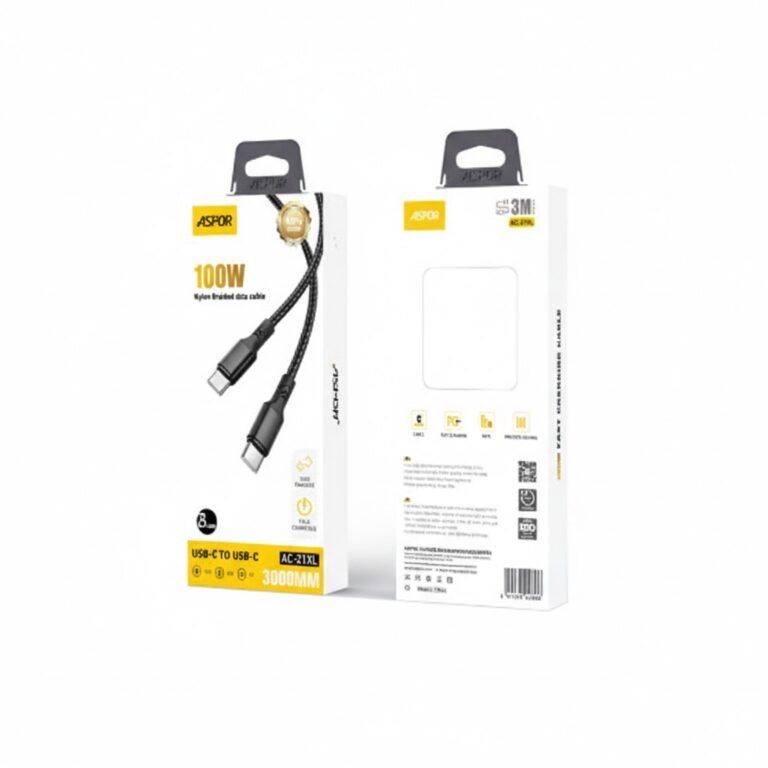 Aspor AC-22 27W Nylon Cable Type-C