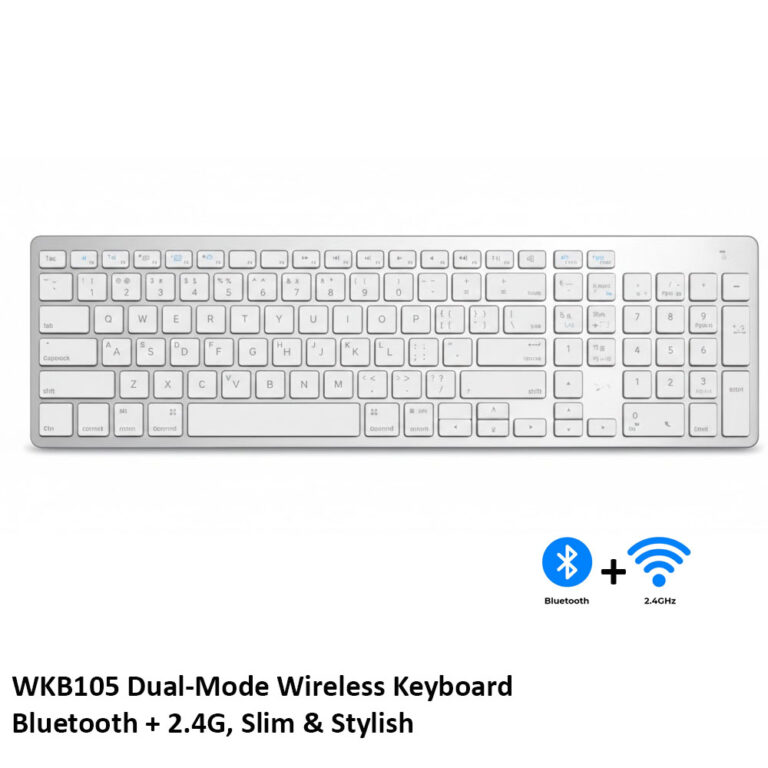 WKB105 Dual Mode KB105 2.4G BT | best & premium