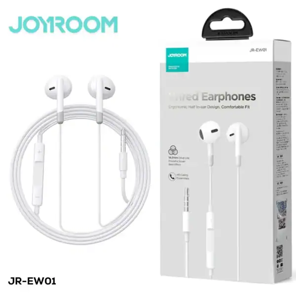 JOYROOM JR-EW01 Wired Earphones01