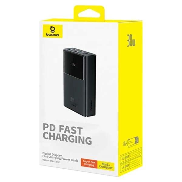 Baseus Power Bank 10000mAh 30W Black