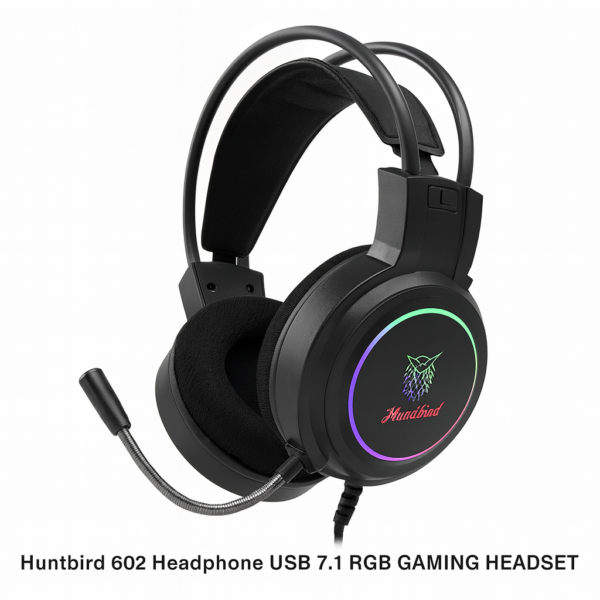 Huntbird 602 USB 7.1 RGB Gaming Head
